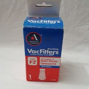 America's Choice Micro-Clean Vac Filters Type F2